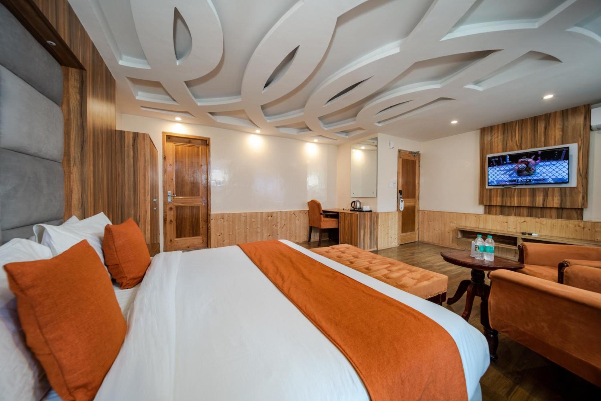Hill River Resort - Central Heated & Air Cooled - Near Mall Road , Best Property Of Manali 2024- 2025 Kültér fotó