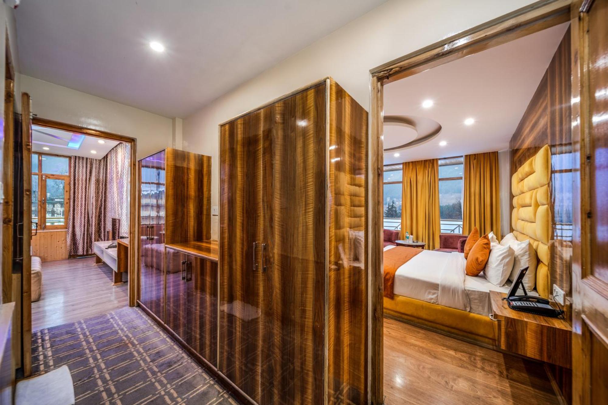 Hill River Resort - Central Heated & Air Cooled - Near Mall Road , Best Property Of Manali 2024- 2025 Kültér fotó