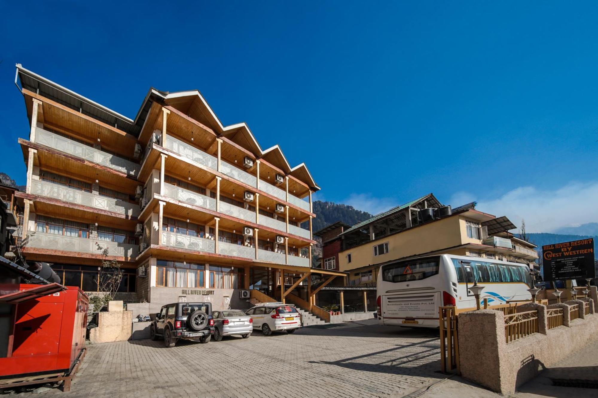 Hill River Resort - Central Heated & Air Cooled - Near Mall Road , Best Property Of Manali 2024- 2025 Kültér fotó